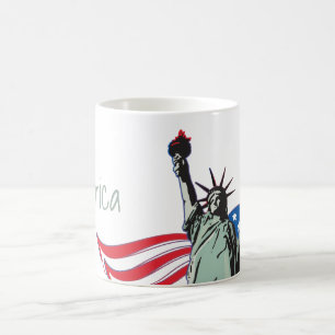 Taza De Café 'Márica y estatua de la libertad
