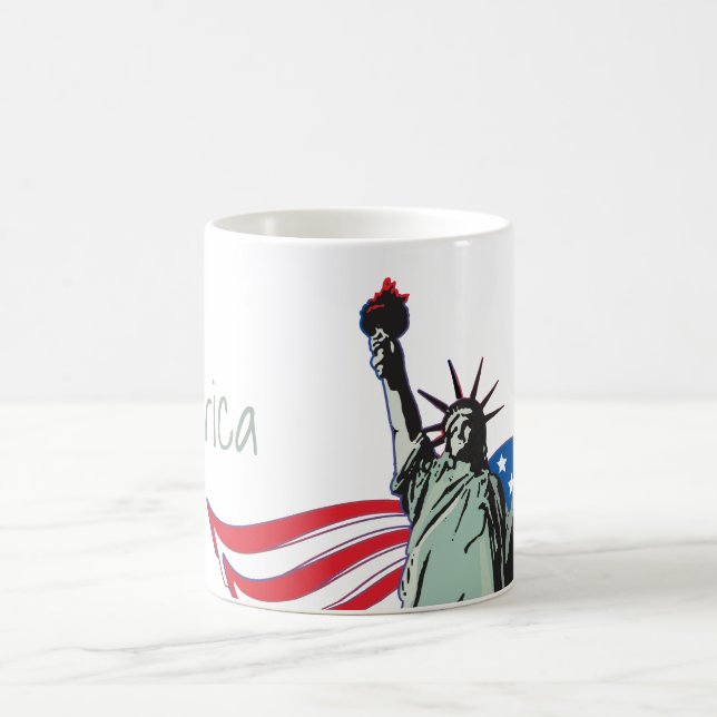Taza De Café 'Márica y estatua de la libertad (Centro)