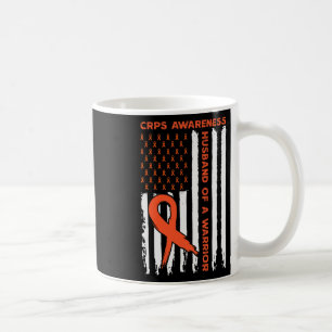 Taza De Café Marido De Un Guerrero Crps Conciencia Mes Naranja 