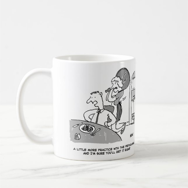 Taza De Café Marido dice que la esposa necesita más cocina prác (Izquierda)