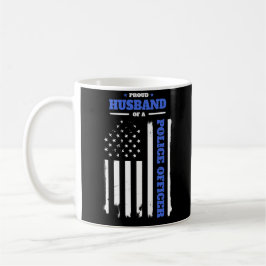 Taza De Café Marido orgulloso de una bandera apenada del