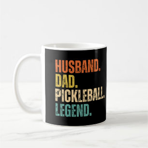 Taza De Café Marido papá Pickleball Legend