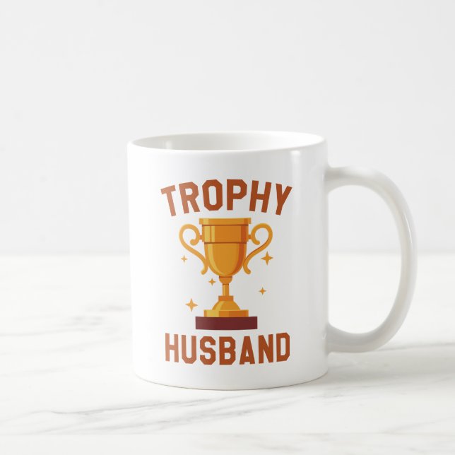 Taza De Café Marido Trofeo (Derecha)