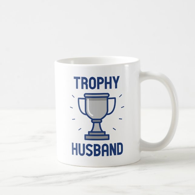 Taza De Café Marido Trofeo (Derecha)