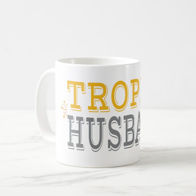 Taza De Café Marido Trofeo (Anverso izquierdo)
