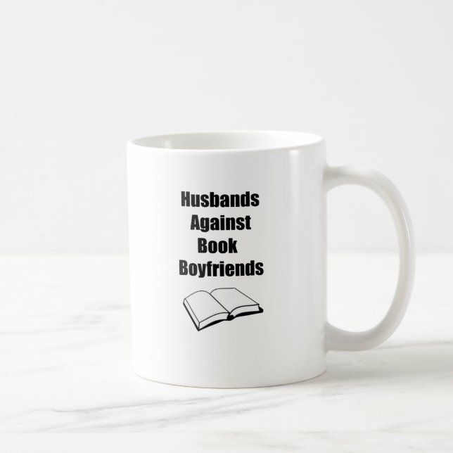 Taza De Café Maridos contra novios del libro (Derecha)