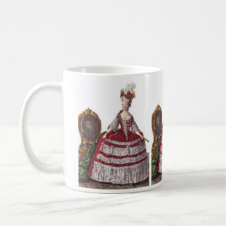 TAZA DE CAFÉ MARIE ANTOINETTE À LA AL MÉTODO