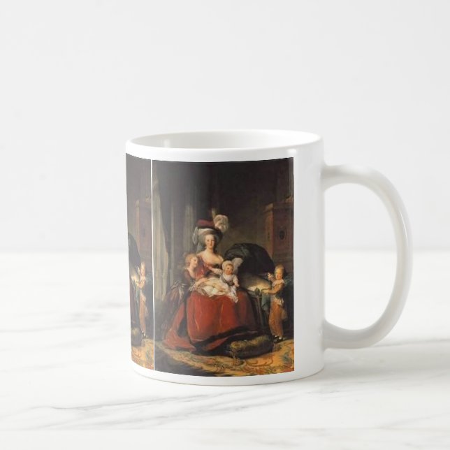 TAZA DE CAFÉ MARIE ANTOINETTE AVEC NIÑOS (Derecha)