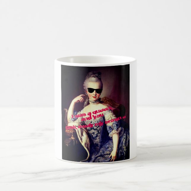 Taza De Café ♥ Marie-Antoinette Marie Antoinette crazy Kitsch ♥ (Centro)