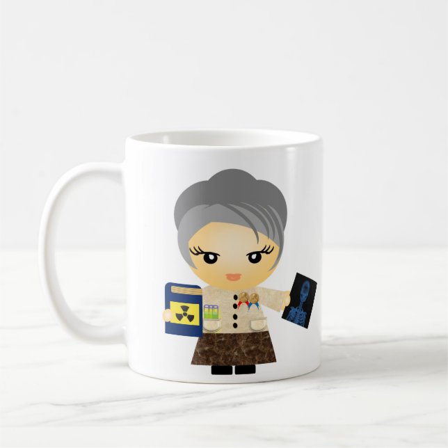 Taza De Café Marie Curie (Izquierda)