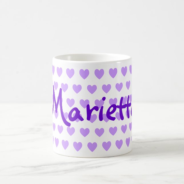 Taza De Café Marietta en morado (Centro)