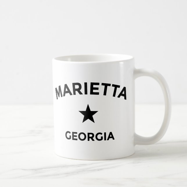 Taza De Café Marietta Georgia Mug (Derecha)