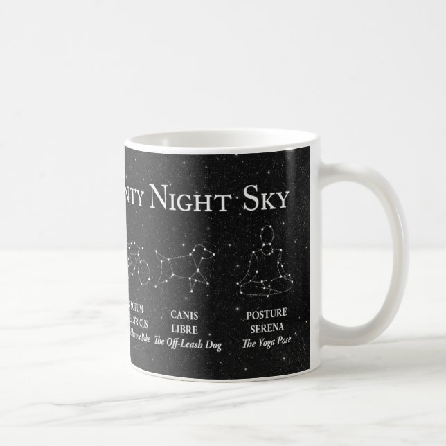 Taza De Café Marin Night Sky Mug (Derecha)