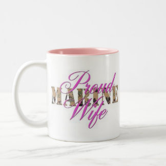 Taza de café marina de la esposa