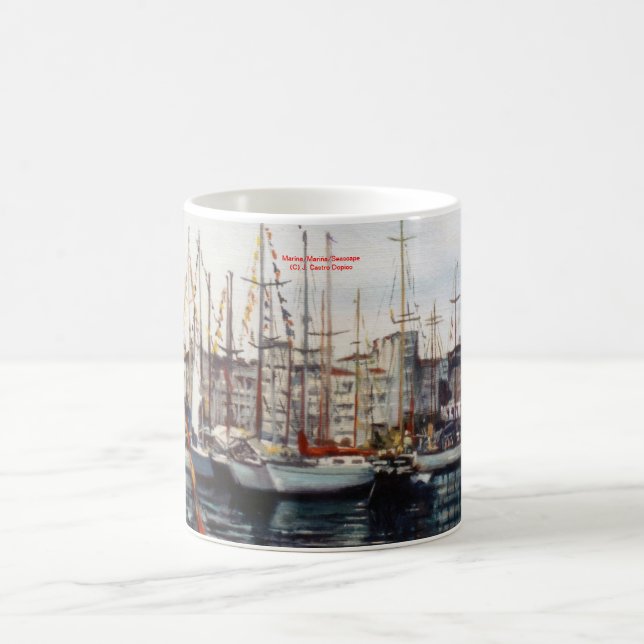 Taza De Café Marina/Mariña/Seascape (Centro)