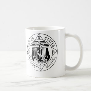 Taza De Café Marinas mercantes de los E.E.U.U. cerca: David Lee