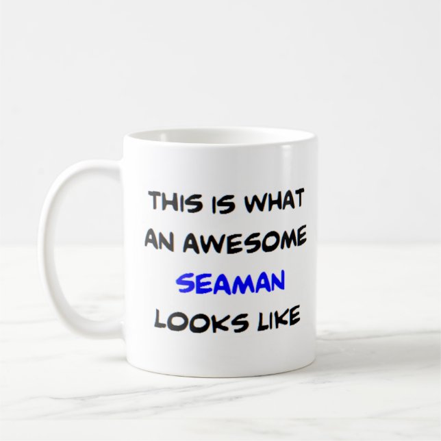 Taza De Café marinero, increíble (Izquierda)