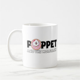 Taza De Café Marioneta y el logo de Wolfpack Coffee Mug