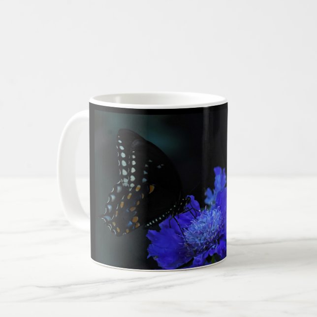 Taza De Café Mariposa (Anverso izquierdo)