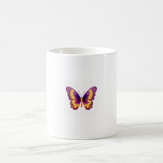 Taza De Café Mariposa (Centro)
