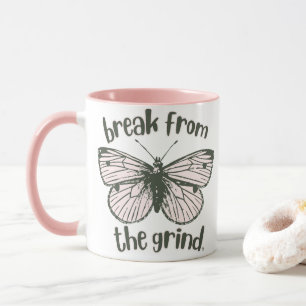 Taza de café Mariposa