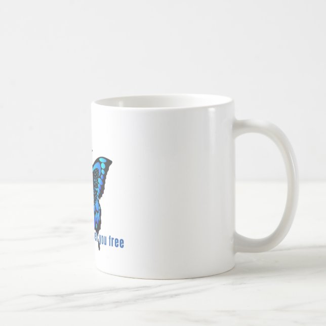 Taza De Café Mariposa (Derecha)