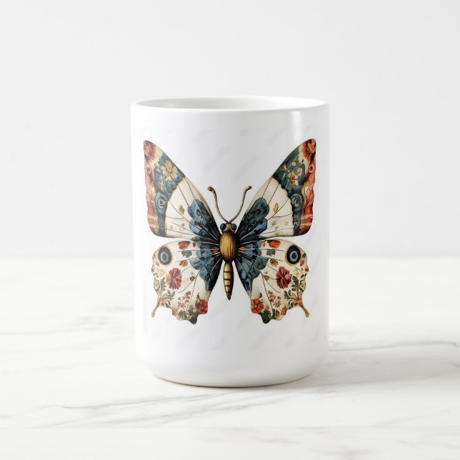 Taza De Café Mariposa (Centro)