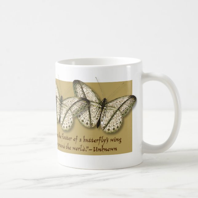 Taza De Café Mariposa (Derecha)