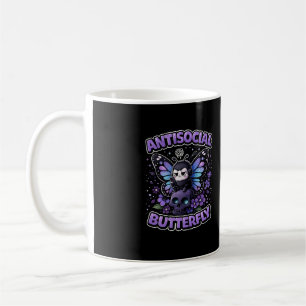 Taza De Café Mariposa Antisocial