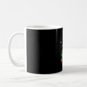 Taza De Café Mariposa Árbol de Navidad enciende mujeres Chicas