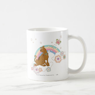 Taza De Café Mariposa arcoiris Scooby-Doo
