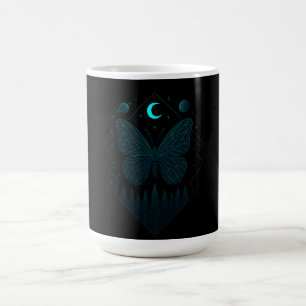 Taza De Café Mariposa Astral - Belleza Cósmica