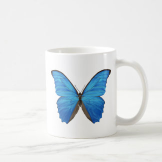 Taza De Café Mariposa azul de Morpho