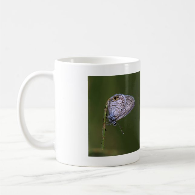 Taza De Café Mariposa azul marina (Izquierda)