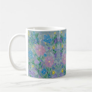 Taza De Café Mariposa Bush Floral Coffee Mug