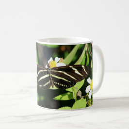 Taza De Café Mariposa cebra