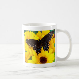 Taza De Café Mariposa cola de golondrina negra