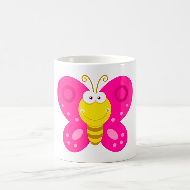 Taza De Café Mariposa Cuta (Subido por el creador)
