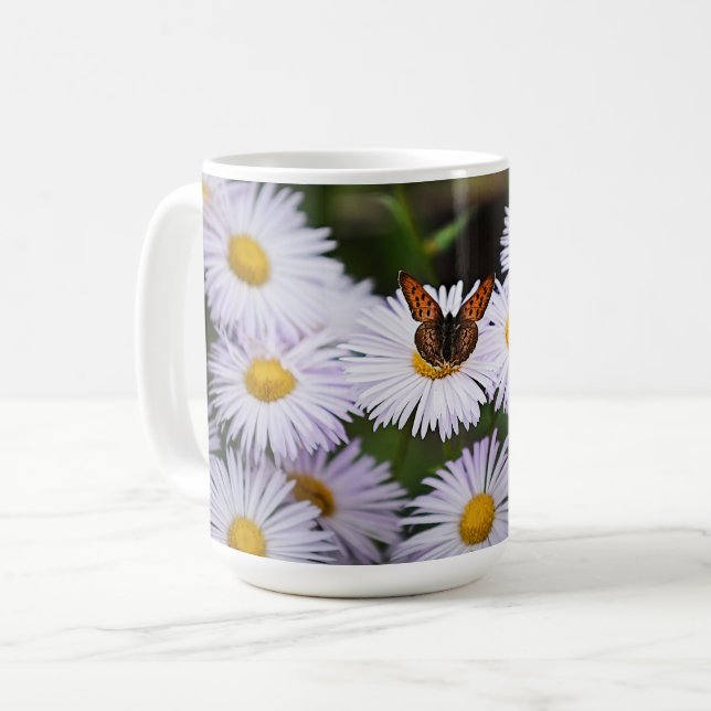 Taza De Café Mariposa Daisy Mug (Anverso izquierdo)