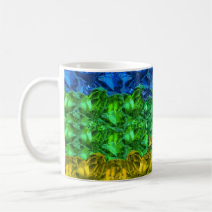 Taza De Café Mariposa de diamantes de Amazigh Mug