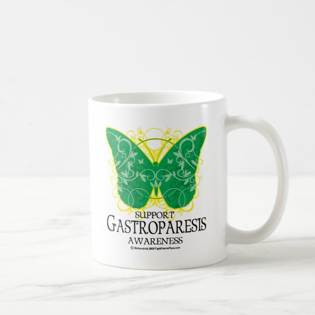 Taza De Café Mariposa de Gastroparesis (Derecha)