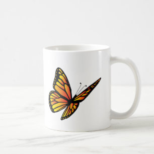 Taza De Café Mariposa de monarca