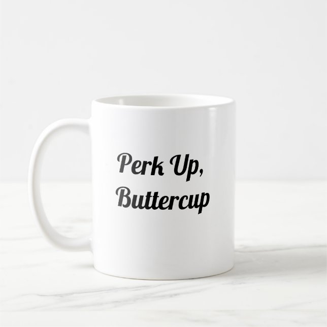 Taza De Café Mariposa de Perk Up - Café lindo Mug (Izquierda)
