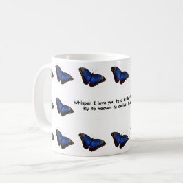 Taza De Café Mariposa de susurro