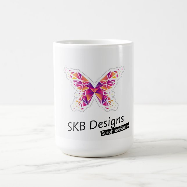 Taza De Café Mariposa gráfica (Centro)