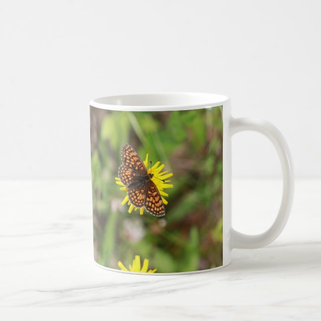 Taza De Café Mariposa - ¡Hermosa! (Derecha)
