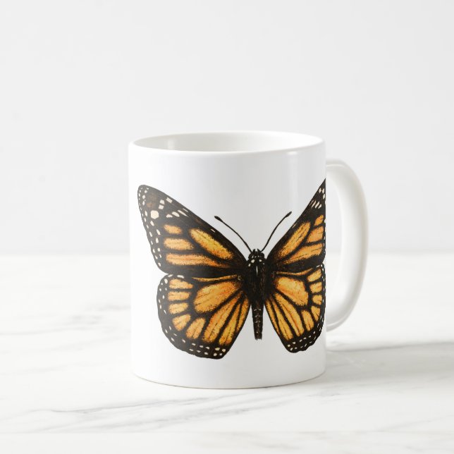 Taza De Café Mariposa monarca (Anverso derecho)