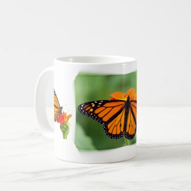 Taza De Café Mariposa monarca (Anverso izquierdo)