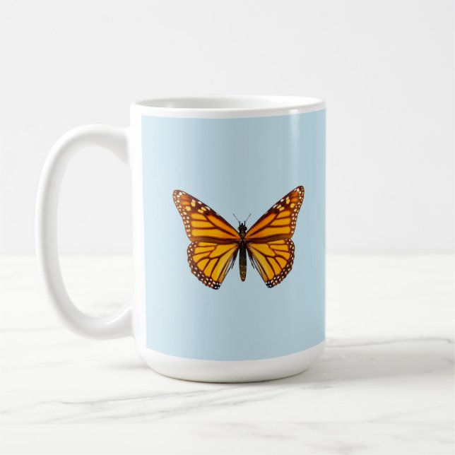 Taza De Café Mariposa Monarca (Izquierda)