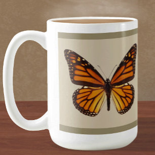 Taza De Café Mariposa monarca